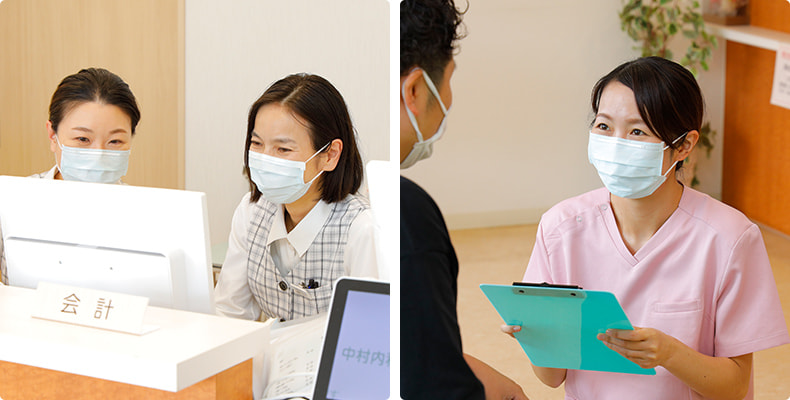 中村内科クリニックの診療風景