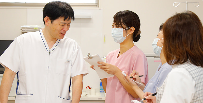 中村内科クリニックの診療風景