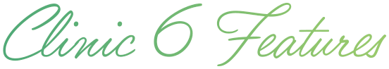 Clinic 6 Features